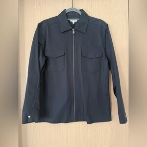 Reiss Men’s Zip Up Light Weight Blue Jacket NWT